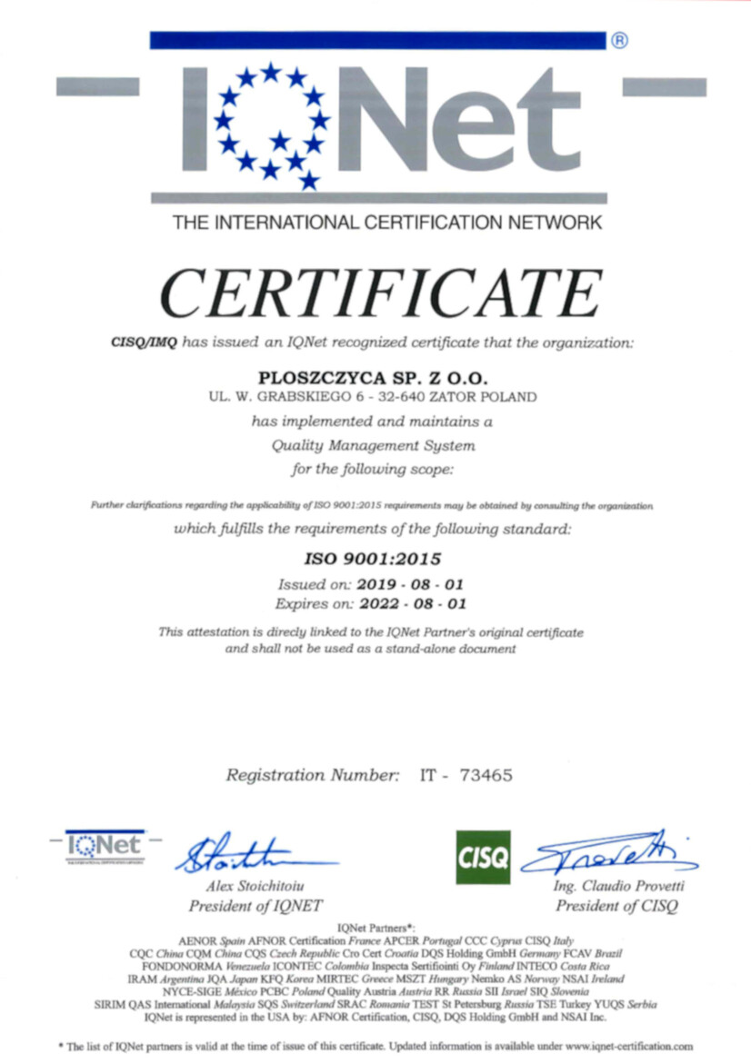 ISO 9001 IQN